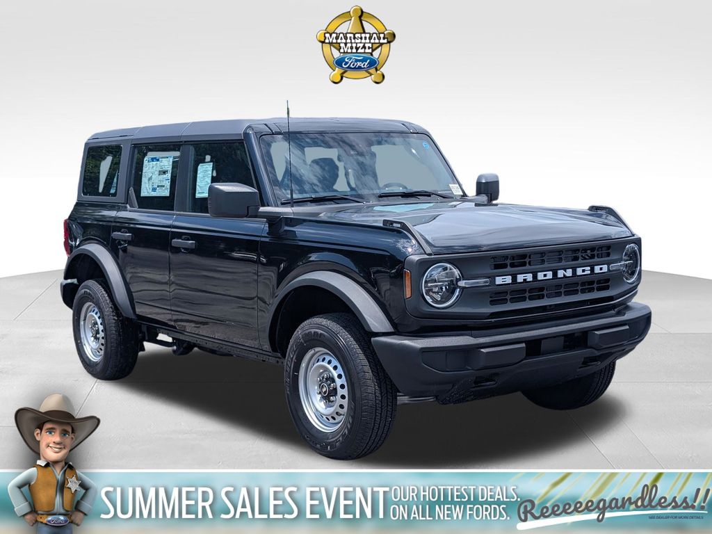 Shadow Black 2026 Ford Bronco SUV / Crossover Four-Wheel Drive Automatic
