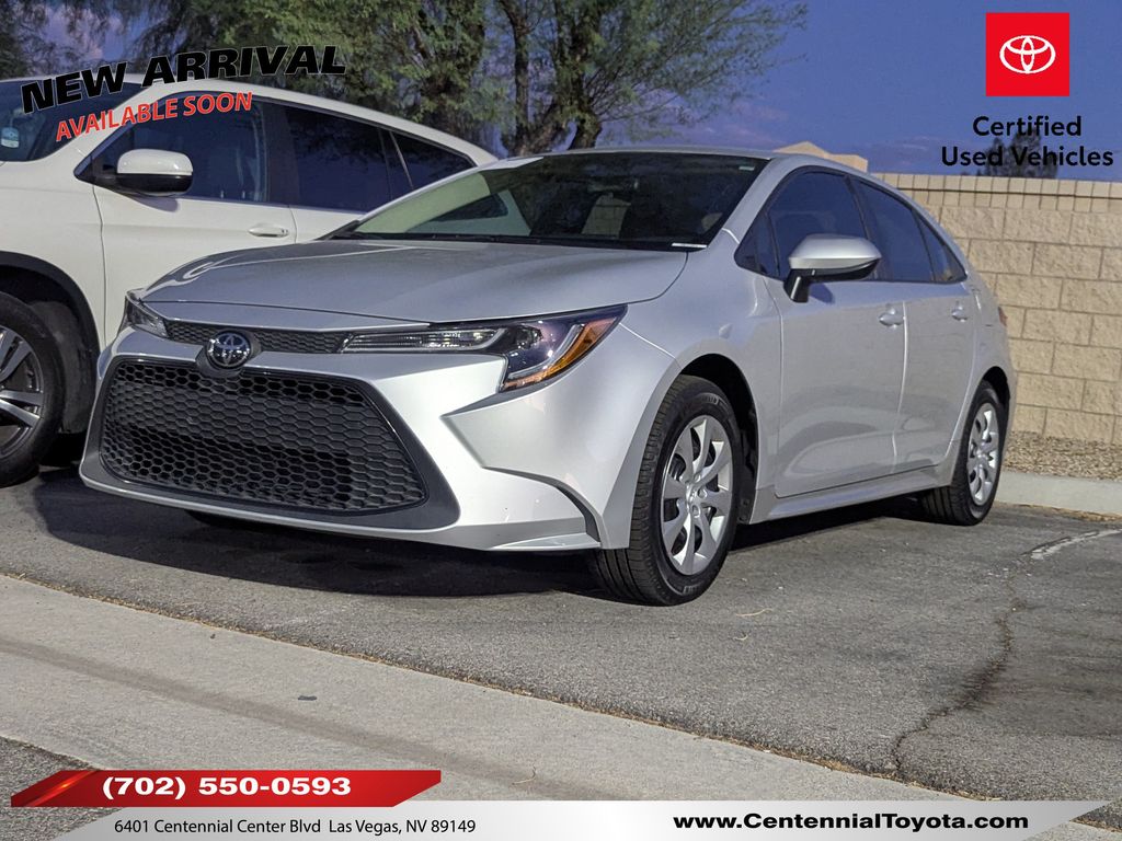 Classic Silver Metallic 2022 Toyota Corolla Sedan Front-Wheel Drive Continuously Variable Transmission