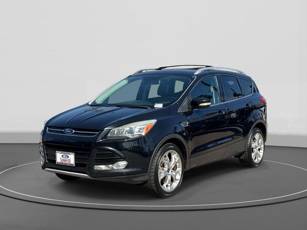 Tuxedo Black 2014 Ford Escape Titanium FWD SUV / Crossover Front-Wheel Drive 6-Speed Automatic
