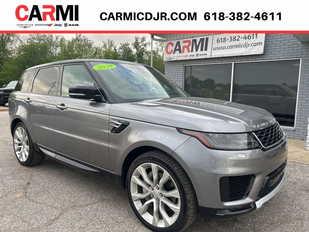 Gray 2020 Land Rover Range Rover Sport SUV / Crossover All-Wheel Drive 8-Speed Automatic