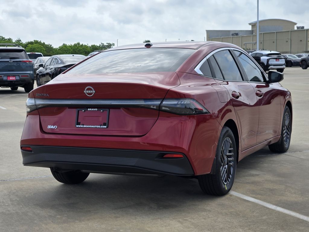 2026 Nissan Sentra SV Red at South Houston Nissan