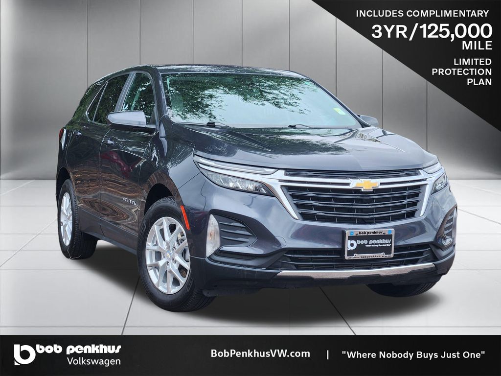 Iron Gray Metallic 2022 Chevrolet Equinox SUV / Crossover Front-Wheel Drive 6-Speed Automatic Overdrive
