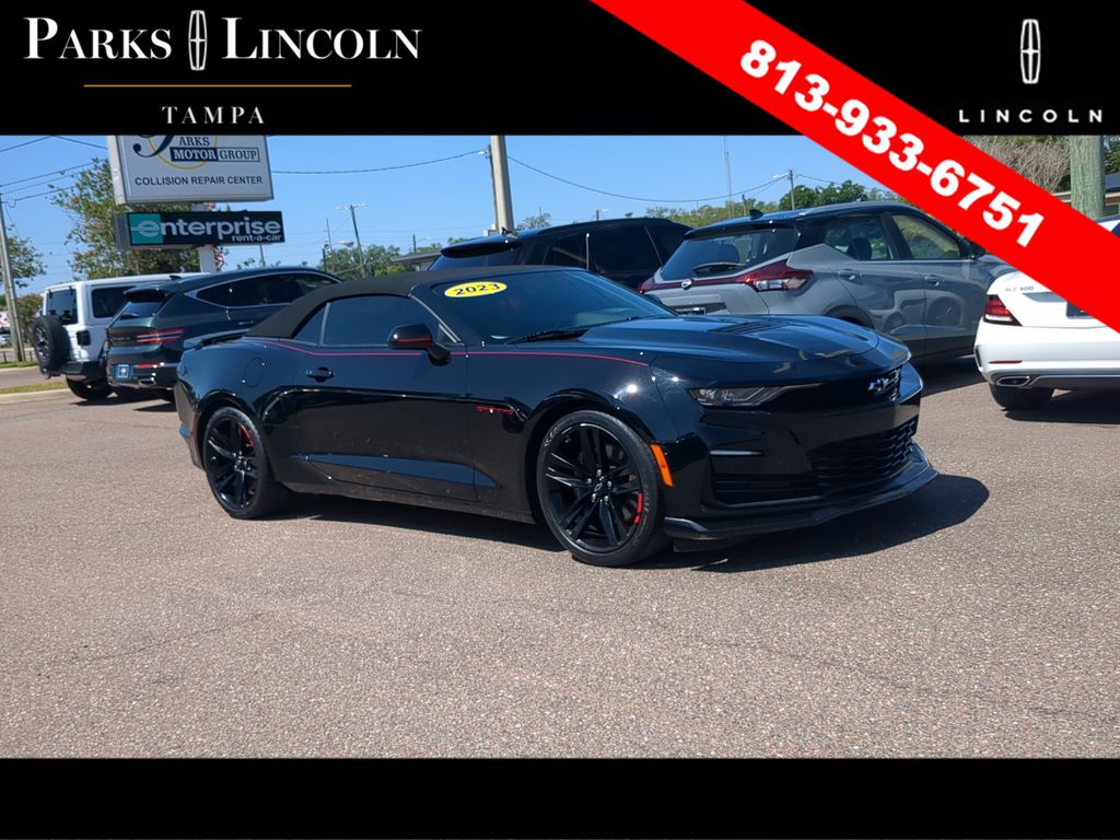 Black 2023 Chevrolet Camaro Convertible Rear-Wheel Drive Automatic