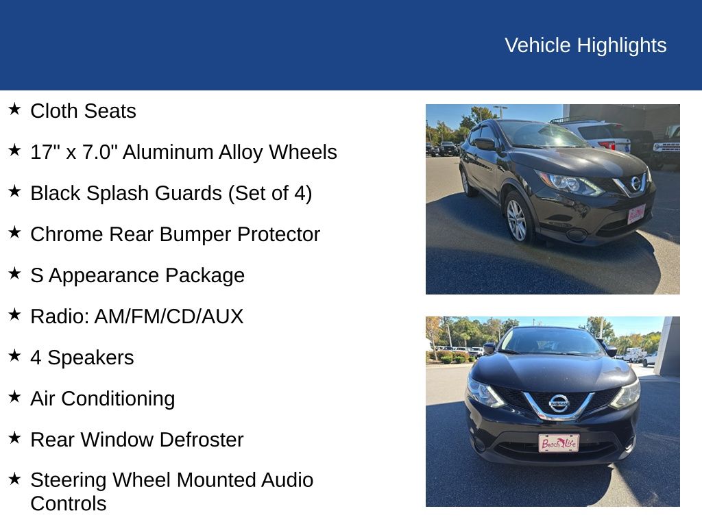 2017 Nissan Rogue Sport S