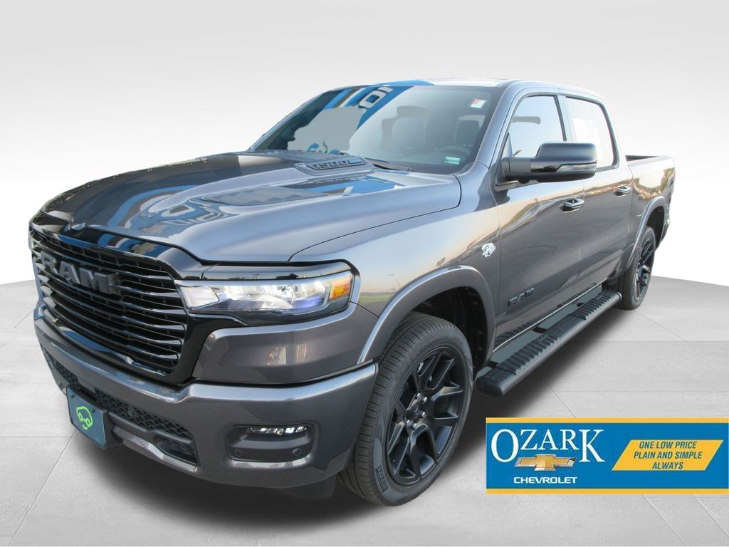 Gray (Granite Crystal Metallic Clearcoat) 2026 RAM 1500 Pickup Truck Four-Wheel Drive 8-Speed Automatic