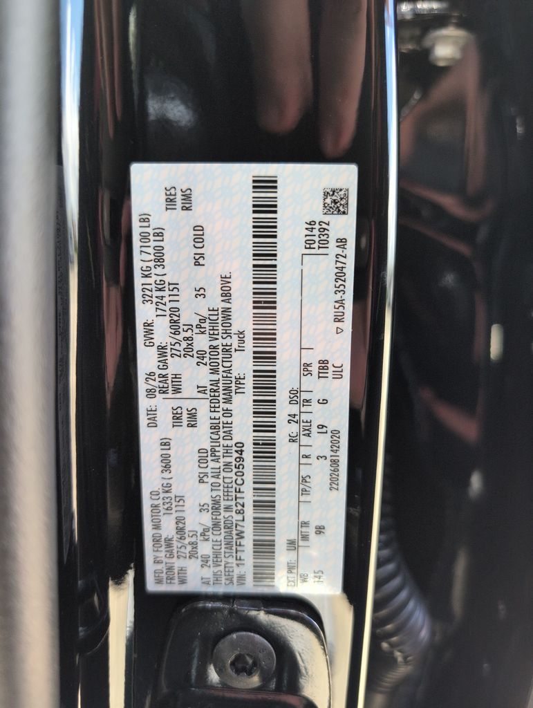 New 2026 Black Ford Platinum image 36
