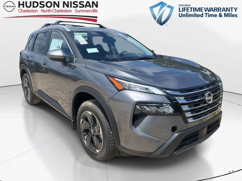 2025 Gun Metallic Nissan Rogue SV FWD SUV