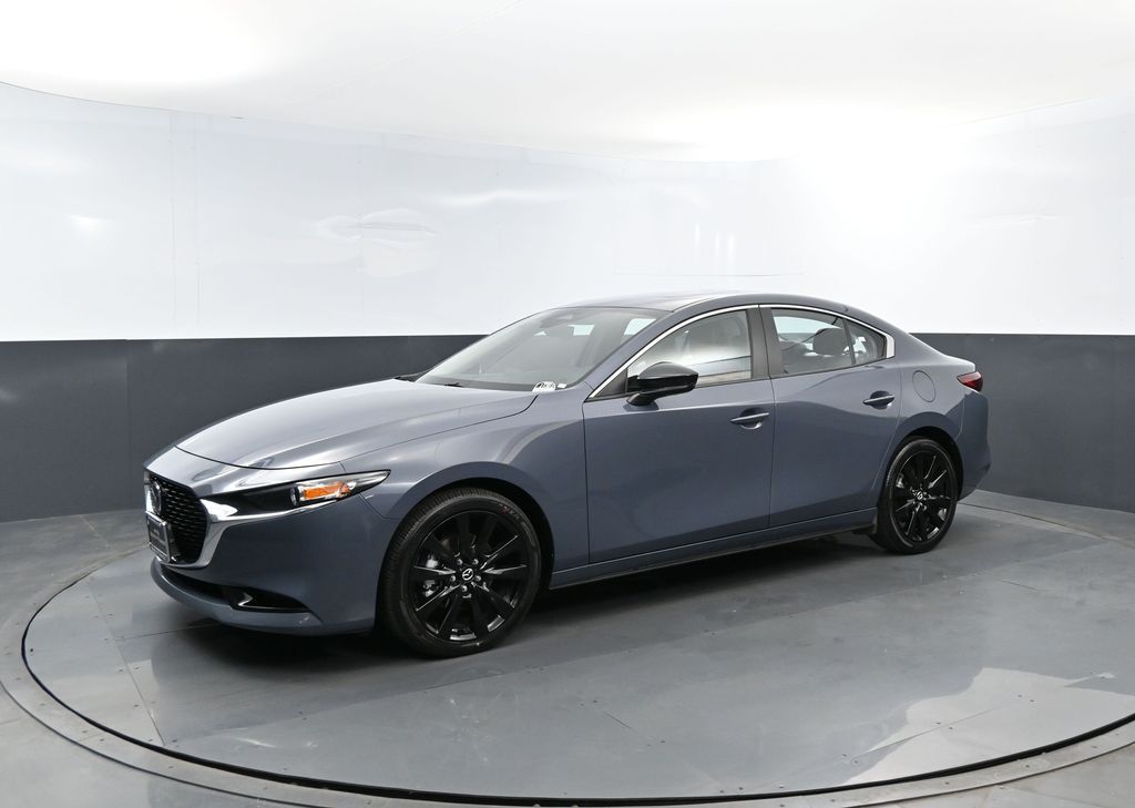 Polymetal Gray Metallic 2025 Mazda MAZDA3 2.5 S Carbon Edition Sedan AWD Sedan All-Wheel Drive 6-Speed Automatic