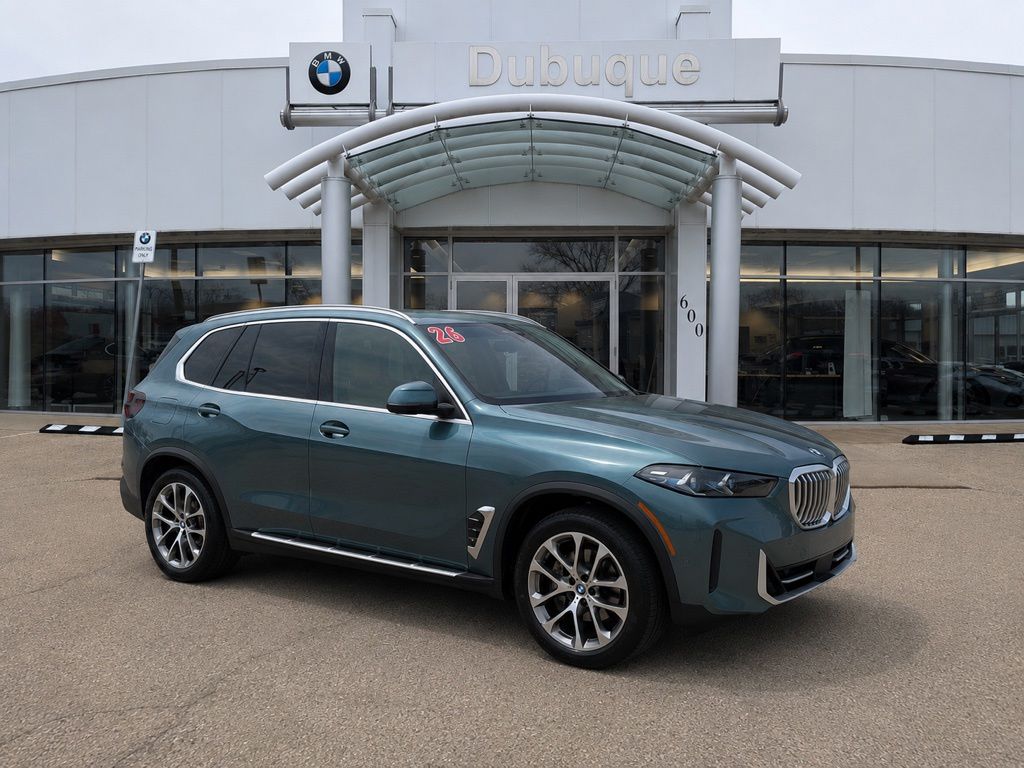 Blue 2026 BMW X5 SUV / Crossover All-Wheel Drive 8-Speed Automatic