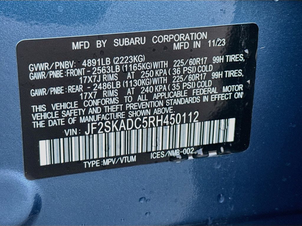 2024 Subaru Forester Premium Blue at Emmons Autoplex