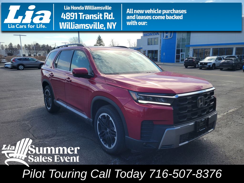 Dark Cherry Pearl 2026 Honda Pilot Touring AWD SUV / Crossover All-Wheel Drive Automatic