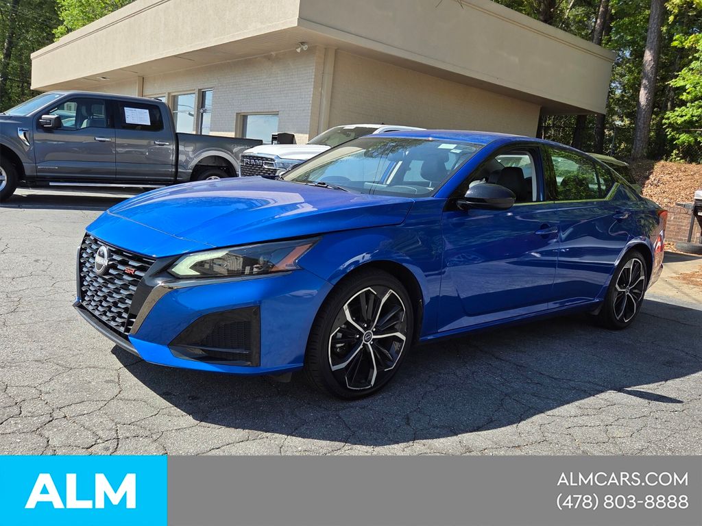 Bluestone Pearl 2025 Nissan Altima 2.5 SR FWD Sedan Front-Wheel Drive Continuously Variable Transmission