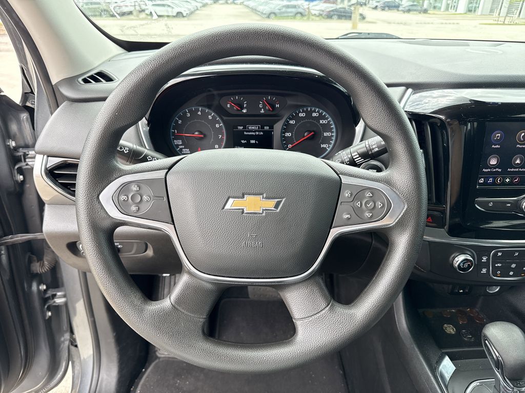 2021 Chevrolet Traverse LS Gray at Victoria Chrysler Dodge Jeep Ram
