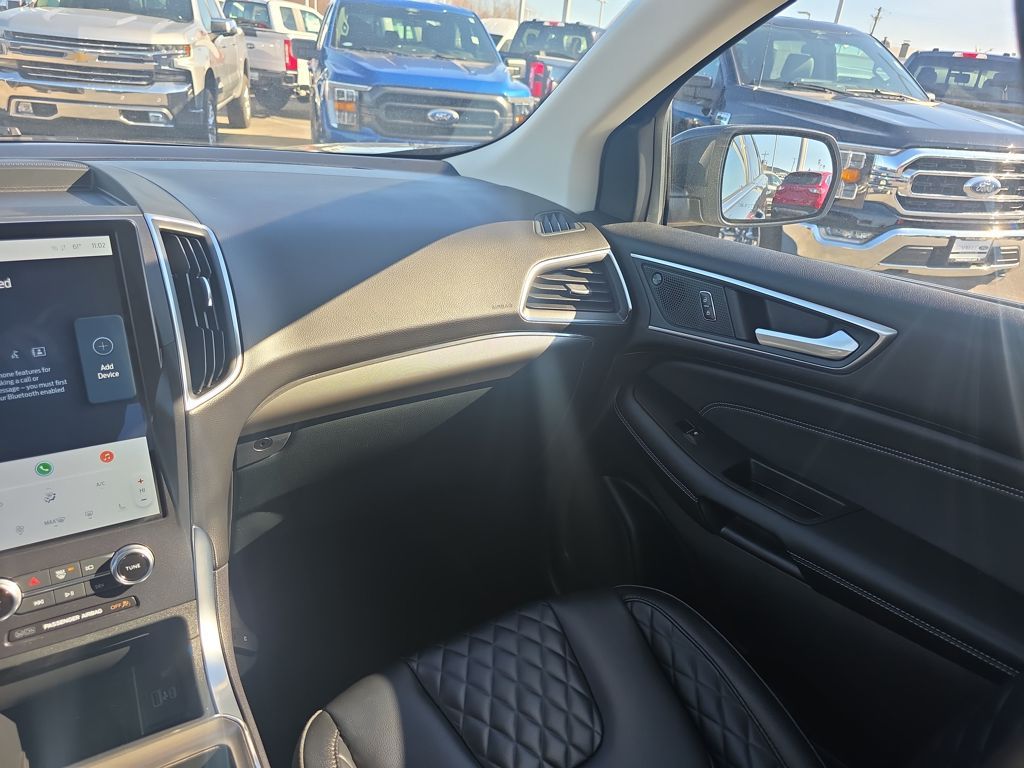 Certified Used 2024 Blue Ford Titanium image 23