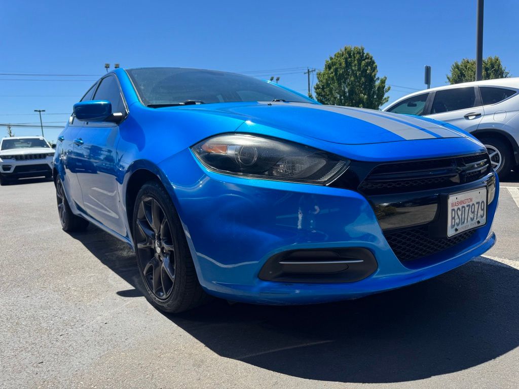 Laser Blue 2016 Dodge Dart SE FWD Sedan Front-Wheel Drive 6-Speed Automatic