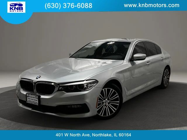 Glacier Silver Metallic 2018 BMW 5 Series 530i xDrive Sedan AWD Sedan All-Wheel Drive 8-Speed Automatic