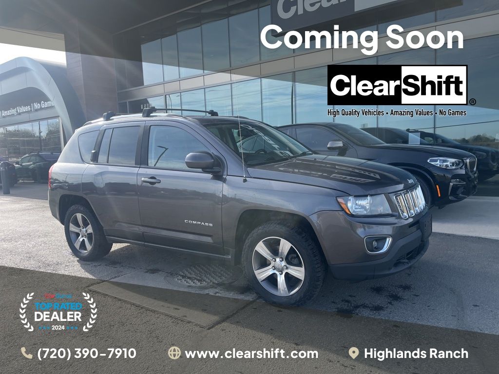 Gray (Granite Crystal Metallic Clearcoat) 2016 Jeep Compass High Altitude Edition 4WD SUV / Crossover Four-Wheel Drive 6-Speed Automatic
