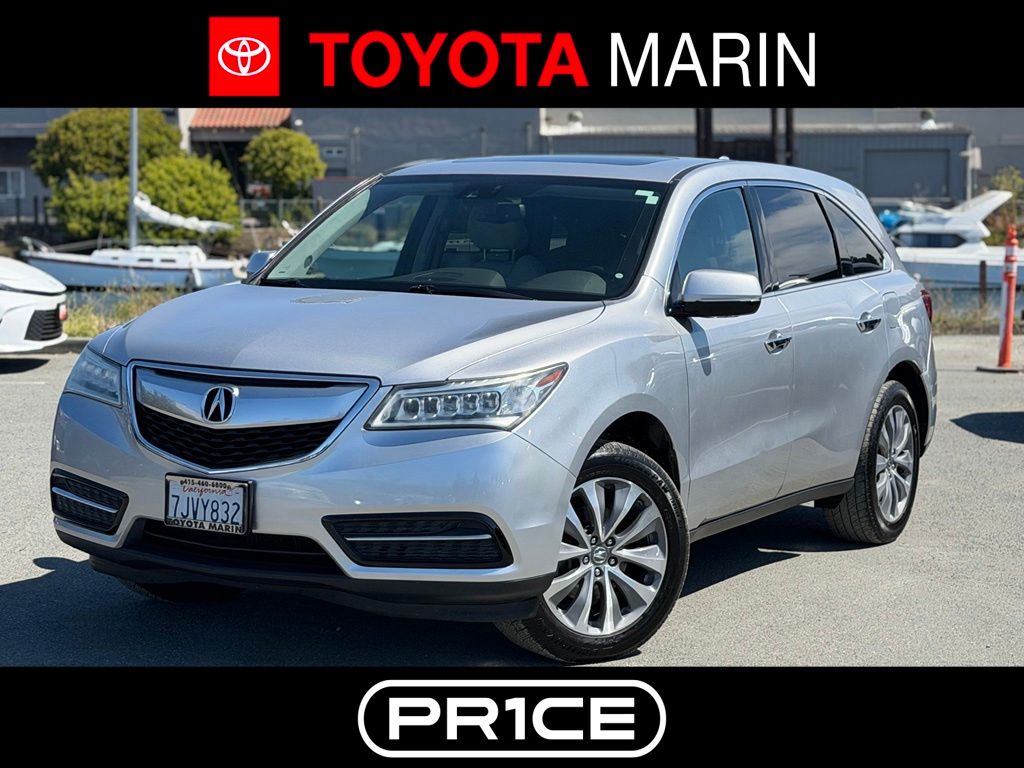 Silver Moon 2015 Acura MDX SUV / Crossover All-Wheel Drive 6-Speed Automatic