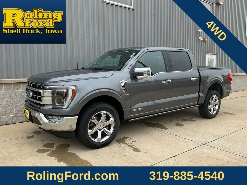 Gray Metallic 2023 Ford F-150 Pickup Truck Four-Wheel Drive Automatic