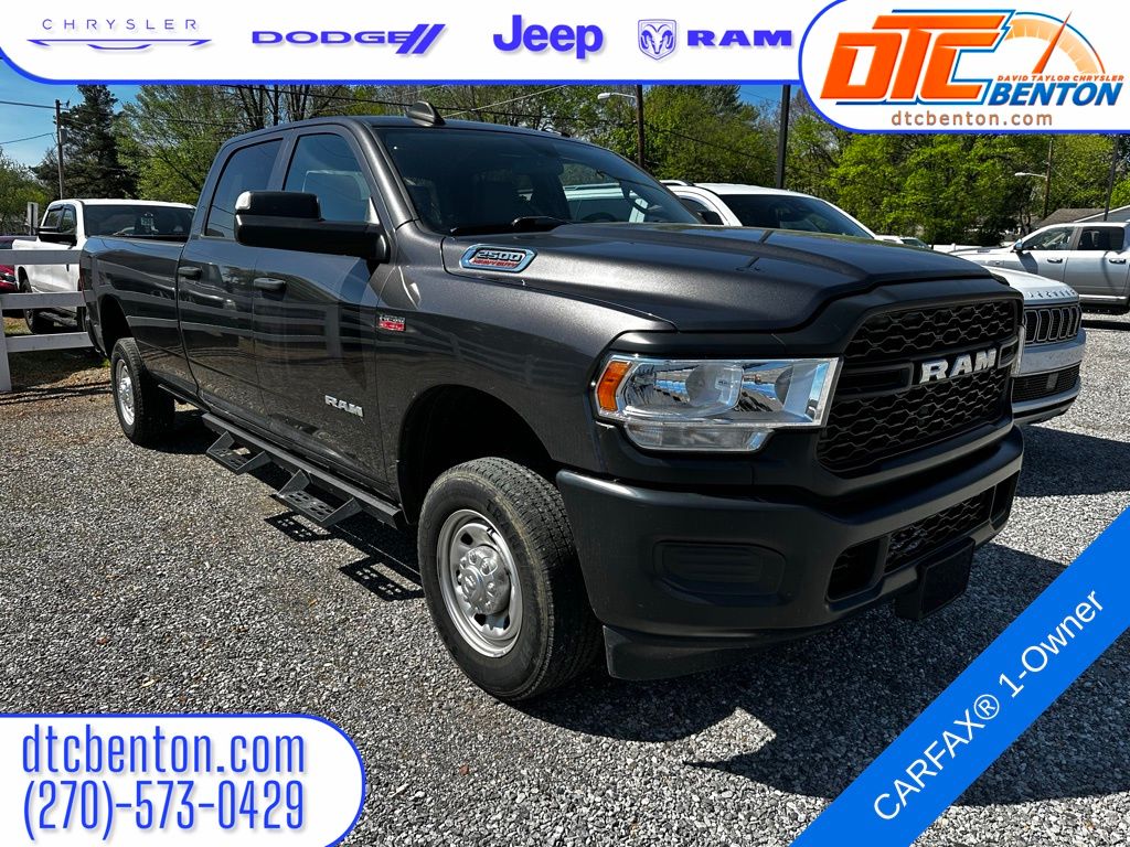 Gray (Granite Crystal Metallic Clearcoat) 2022 RAM 2500 Tradesman Crew Cab LB 4WD Pickup Truck Four-Wheel Drive 8-Speed Automatic