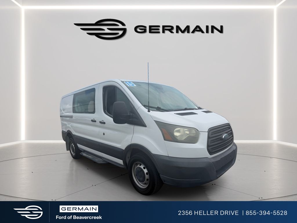 Oxford White 2015 Ford Transit Cargo Van Rear-Wheel Drive 6-Speed Automatic Overdrive