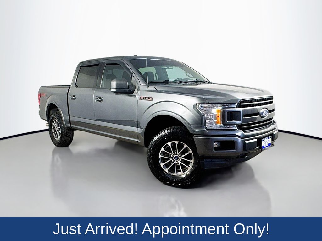 Gray (Magnetic) 2018 Ford F-150 Pickup Truck Four-Wheel Drive Automatic