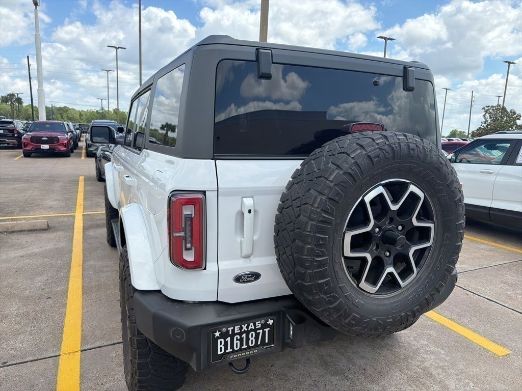 2023 Ford Bronco Outer Banks White at DeMontrond Mazda