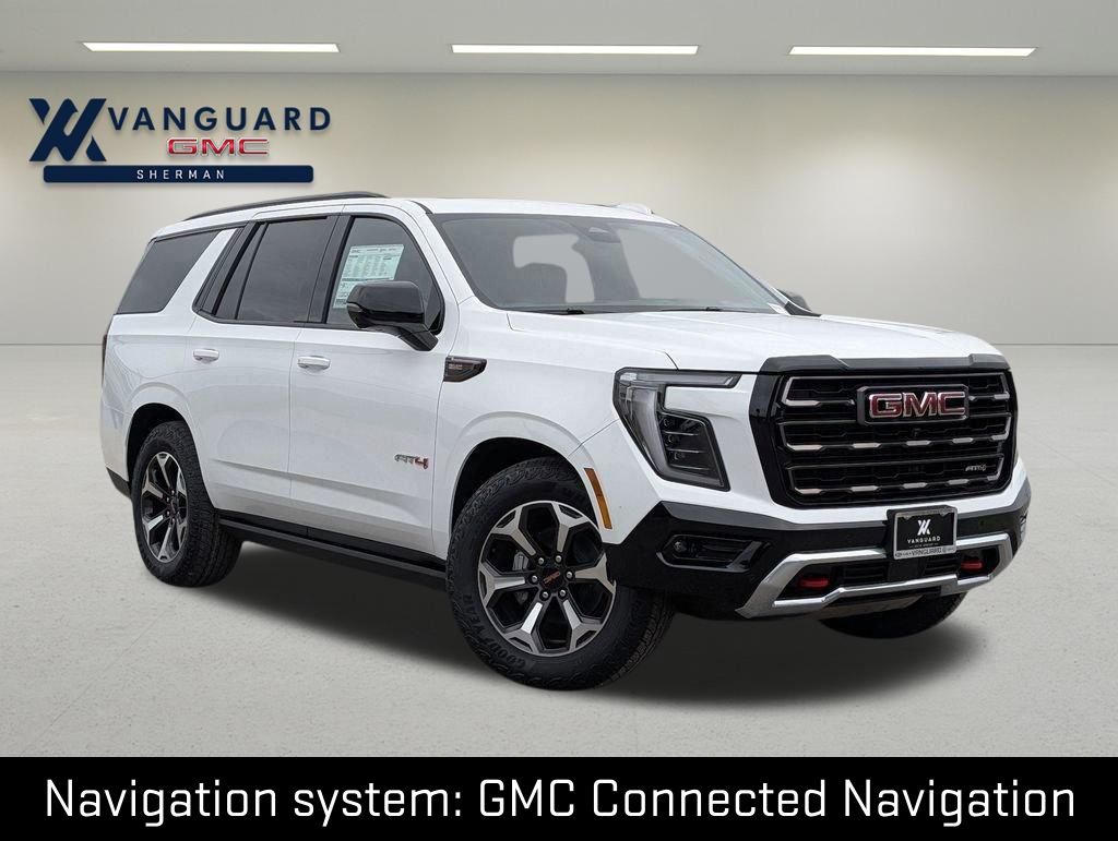 Summit White 2026 GMC Yukon AT4 Ultimate 4WD SUV / Crossover Four-Wheel Drive 