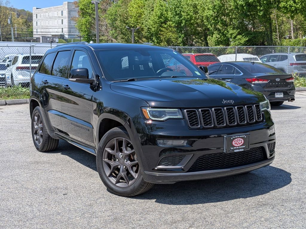 Diamond Black Crystal Pearlcoat 2020 Jeep Grand Cherokee Limited X 4WD SUV / Crossover Four-Wheel Drive 8-Speed Automatic
