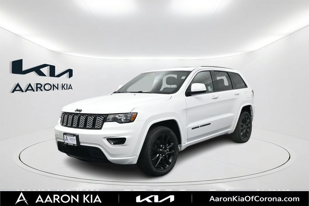 Bright White Clearcoat 2021 Jeep Grand Cherokee SUV / Crossover Four-Wheel Drive 8-Speed Automatic