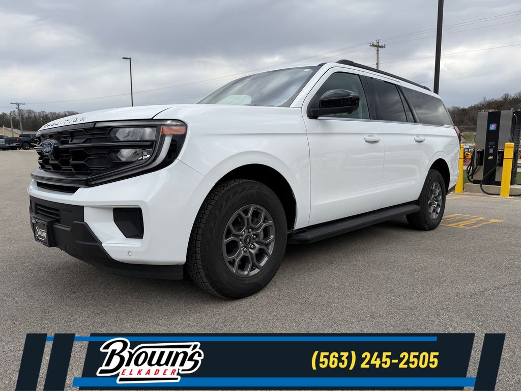 Oxford White 2025 Ford Expedition MAX Active 4WD SUV / Crossover Four-Wheel Drive Automatic