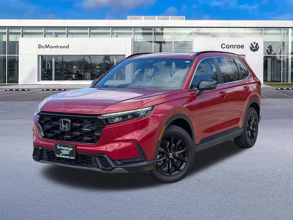 Red 2025 Honda CR-V Hybrid Sport-L AWD SUV / Crossover All-Wheel Drive Continuously Variable Transmission
