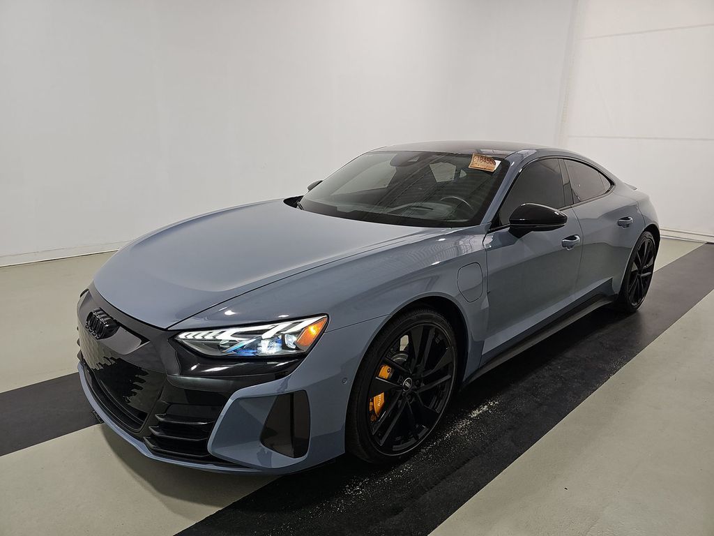 Gray Metallic 2022 Audi RS e-tron GT Sedan All-Wheel Drive 1-Speed Automatic