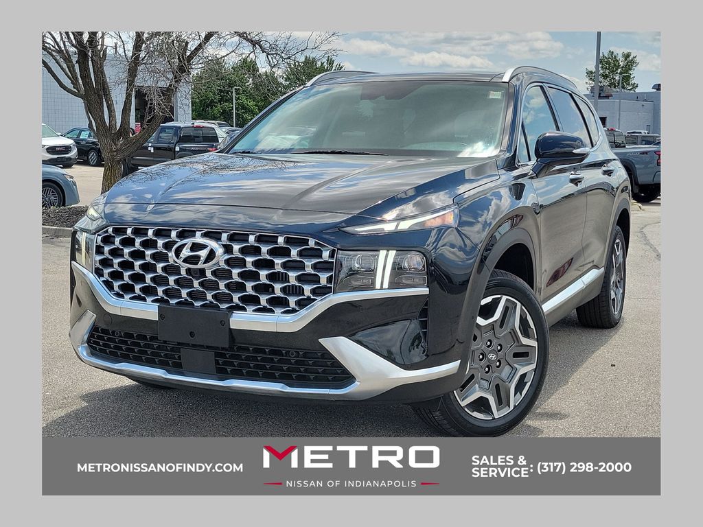 Twilight Black 2022 Hyundai Santa Fe Hybrid Plug-In SUV / Crossover All-Wheel Drive 6-Speed Automatic