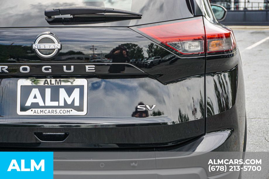 Used 2024 Black Nissan SV image 12