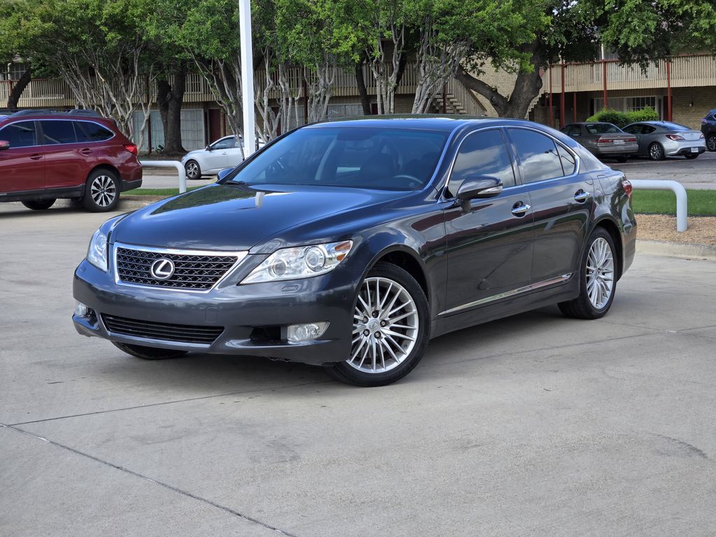 Gray 2010 Lexus LS 460 RWD Sedan Rear-Wheel Drive 8-Speed Automatic