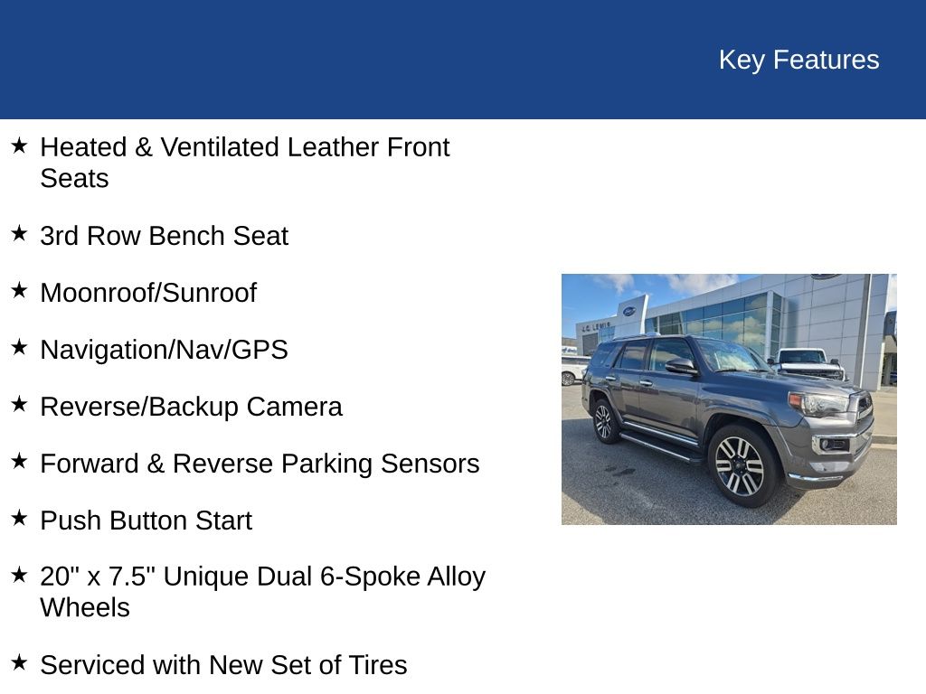 2016 Toyota 4Runner Limited