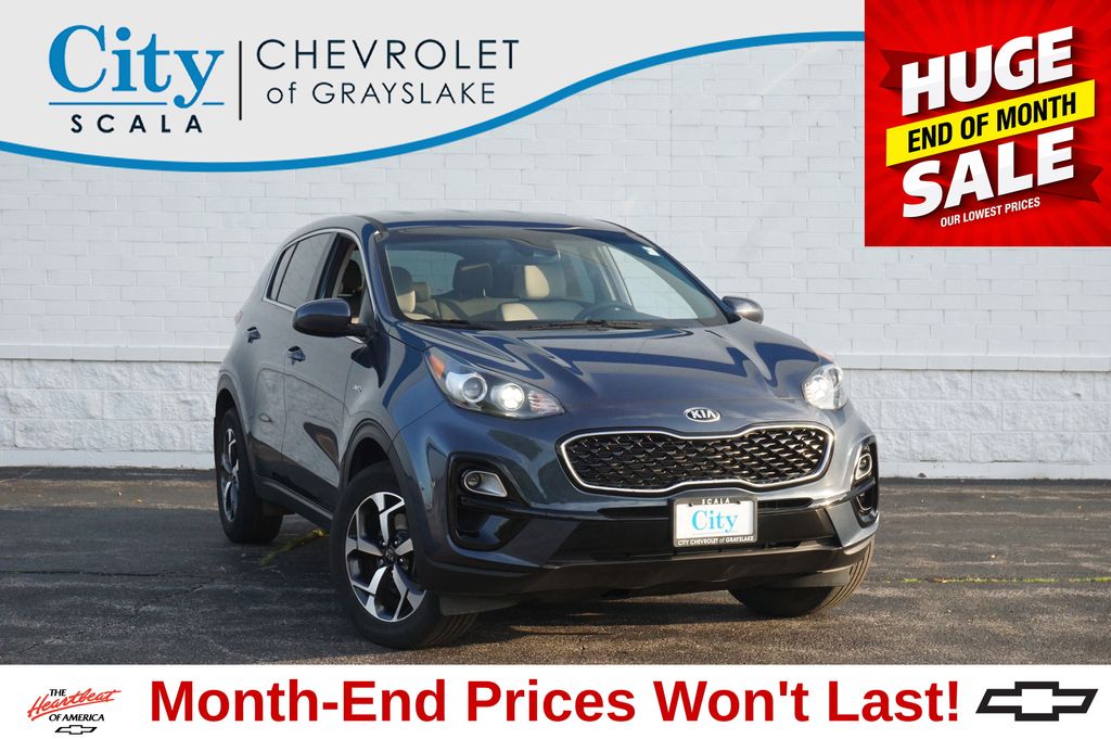 Pacific Blue 2020 Kia Sportage SUV / Crossover All-Wheel Drive 6-Speed Automatic Overdrive