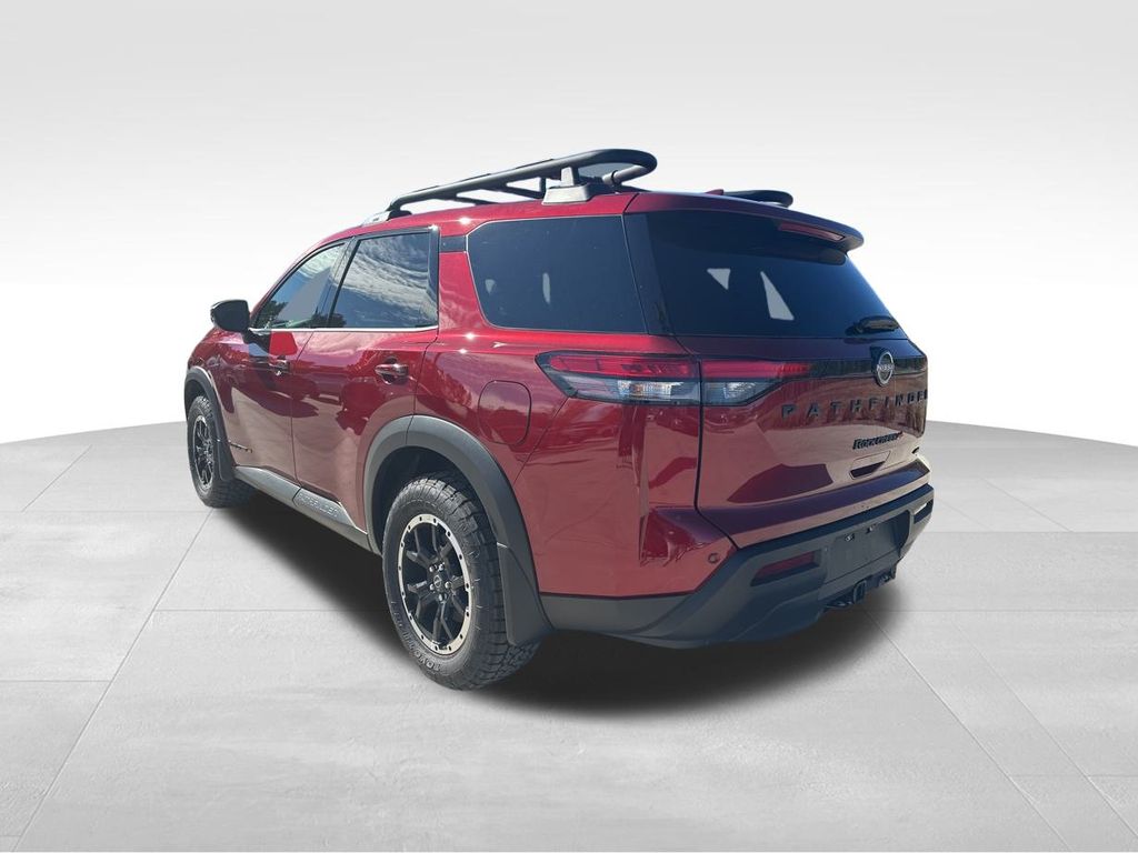 2025 Scarlet Ember Tintcoat Nissan Pathfinder Rock Creek 4X4 SUV
