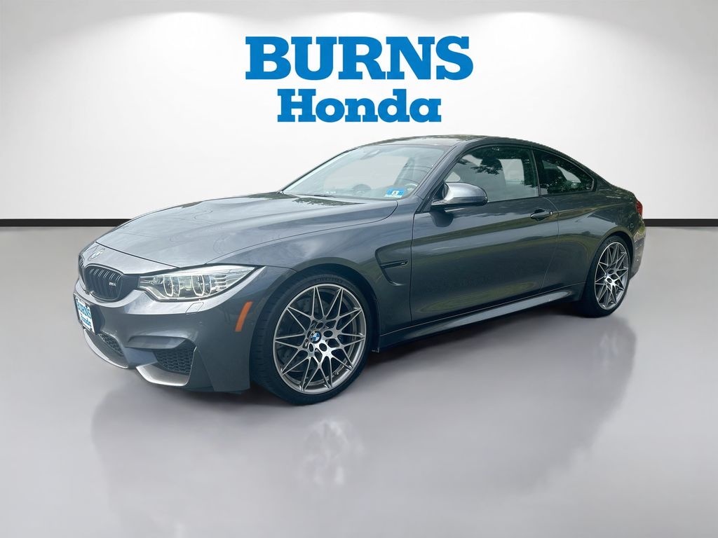 Mineral Gray Metallic 2016 BMW M4 Coupe Rear-Wheel Drive 6-Speed Manual