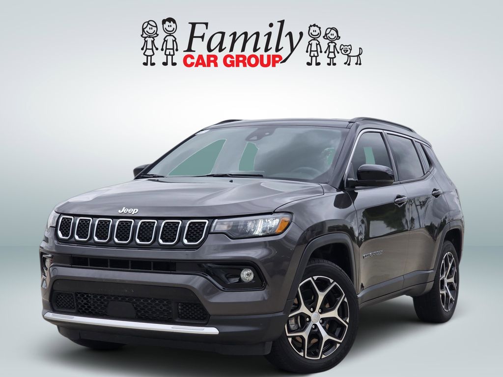Granite Crystal Metallic Clear 2024 Jeep Compass SUV / Crossover Four-Wheel Drive 8-Speed Automatic