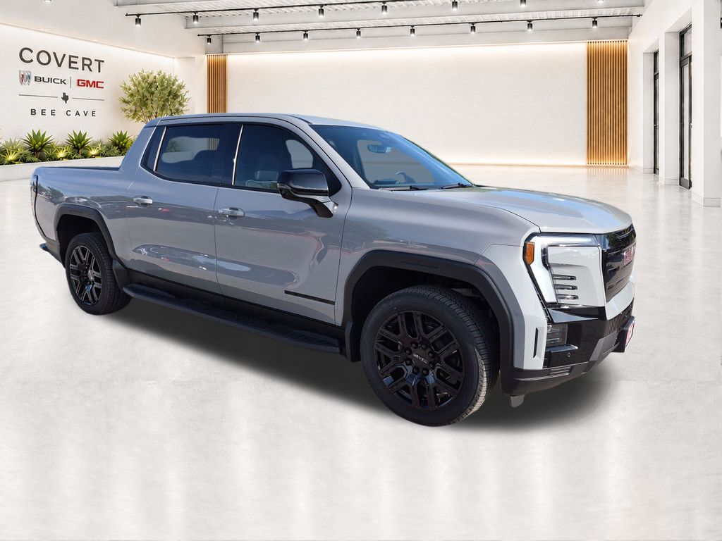 Gray 2026 GMC Sierra EV Pickup Truck All-Wheel Drive 1-Speed Automatic