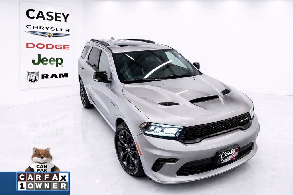 Billet Metallic Clearcoat 2021 Dodge Durango R/T AWD SUV / Crossover All-Wheel Drive 8-Speed Automatic