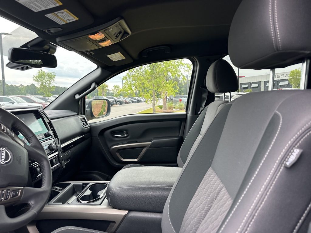 2024 Tactical Green Metallic Nissan Titan SV RWD Truck