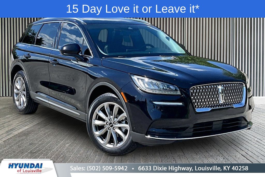 Black 2021 Lincoln Corsair Standard AWD SUV / Crossover All-Wheel Drive 8-Speed Automatic