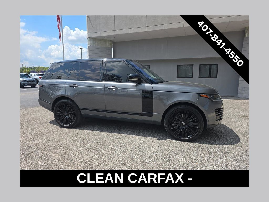 2019 Land Rover Range Rover V6 HSE 4WD