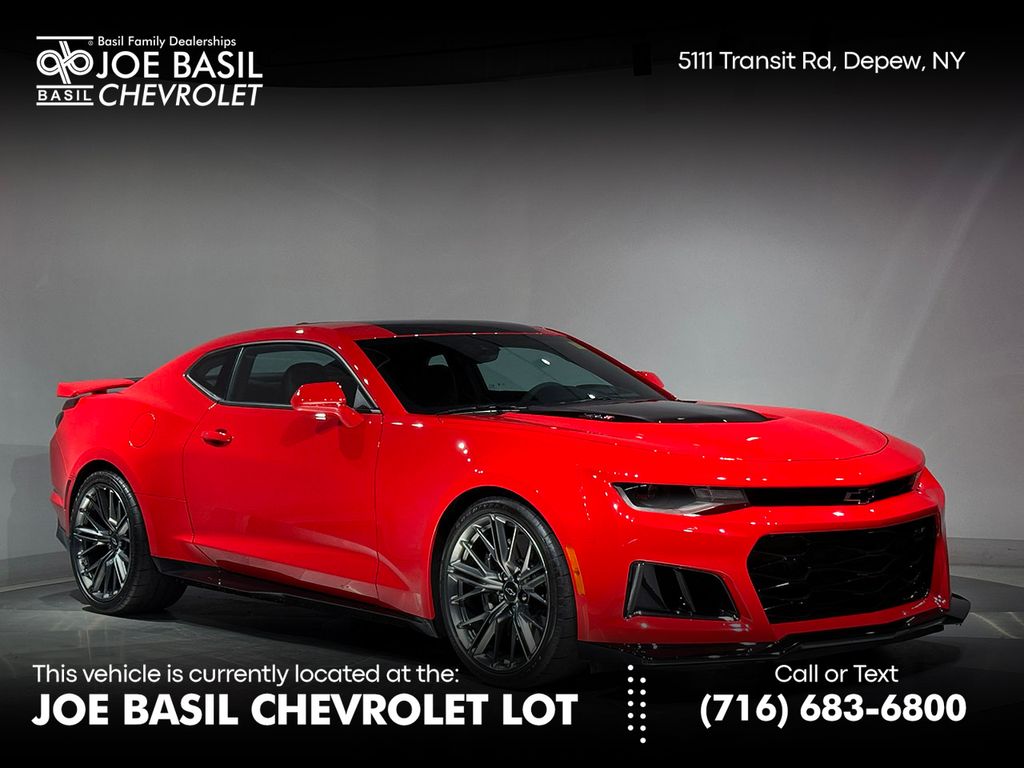Red Hot 2023 Chevrolet Camaro Coupe Rear-Wheel Drive Automatic