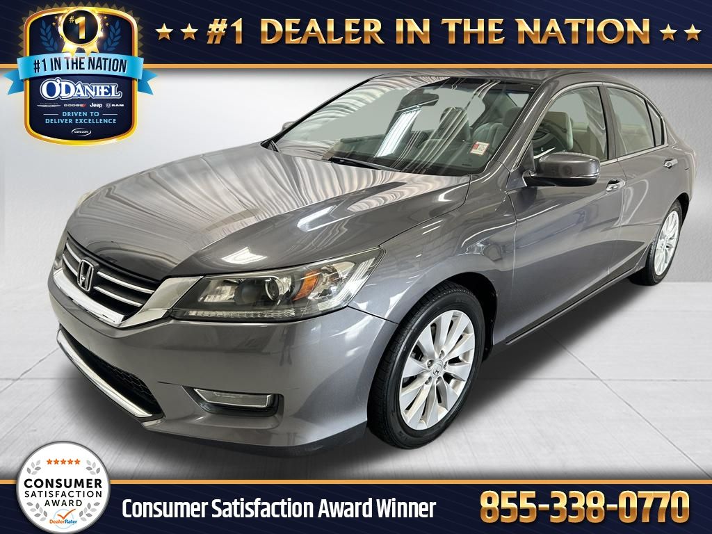 Gray (Modern Steel Metallic) 2013 Honda Accord Sedan Front-Wheel Drive Continuously Variable Transmission