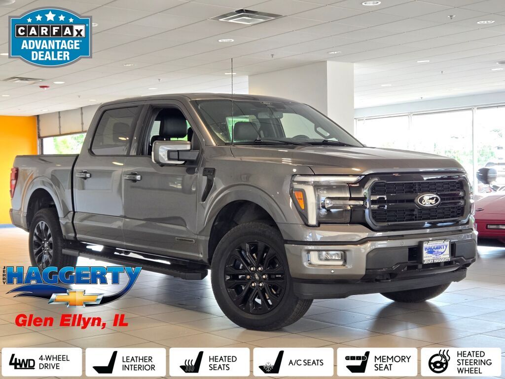 Carbonized Gray Metallic 2024 Ford F-150 Pickup Truck Four-Wheel Drive Automatic