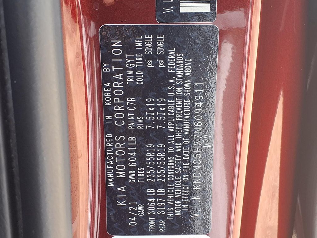 2022 Kia Carnival EX Red at Joe Myers Mazda Kia